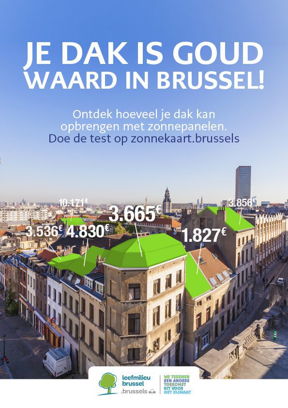 Zonnekaart Brussel